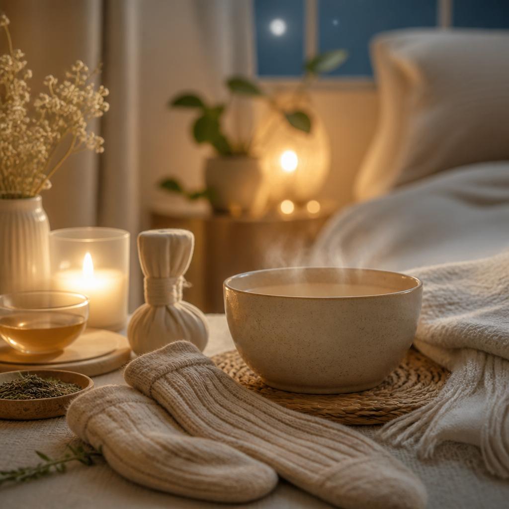 睡眠改善における温活の効果
